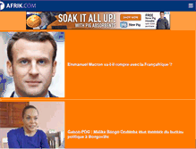 Tablet Screenshot of afrik.com